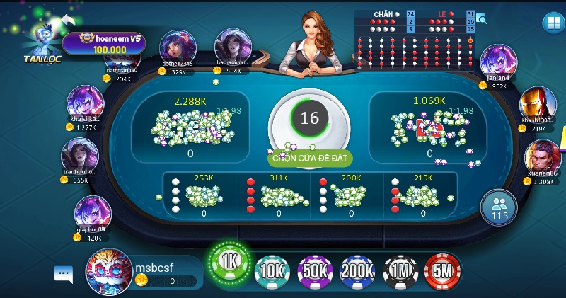 Xóc đĩa - Game Casino hấp dẫn tại Go666