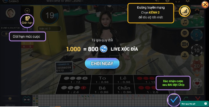 Xóc Xóc - Game Casino mới mẻ