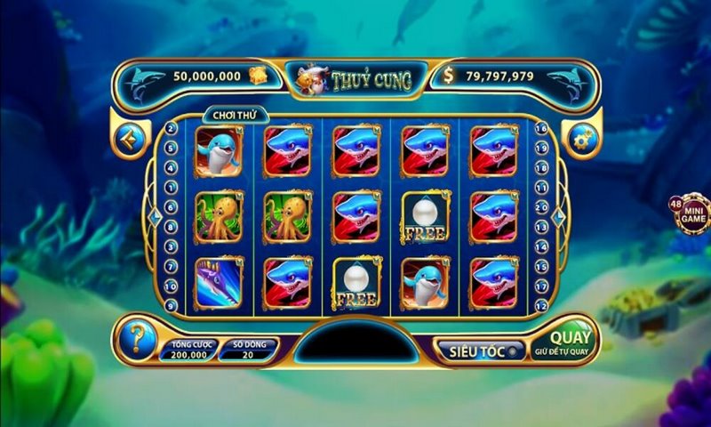 Slot game này lấy cảm hứng từ đại dương bao la 